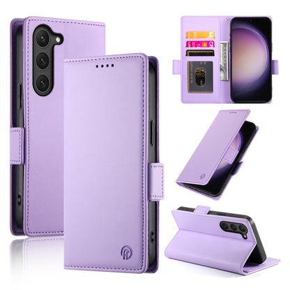 Side Buckle Magnetic Frosted Leather Phone Case, For Samsung Galaxy S23+ 5G, For Samsung Galaxy S23 5G, For Samsung Galaxy S21 FE 5G