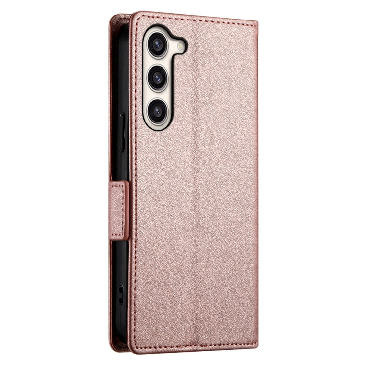 Side Buckle Magnetic Frosted Leather Phone Case, For Samsung Galaxy S23+ 5G, For Samsung Galaxy S23 5G, For Samsung Galaxy S21 FE 5G