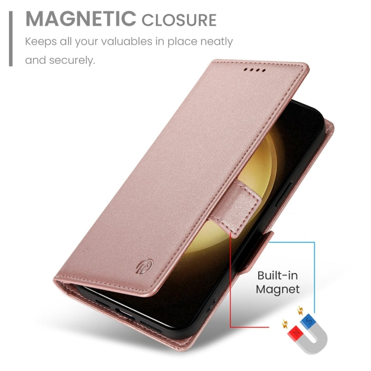 Side Buckle Magnetic Frosted Leather Phone Case, For Samsung Galaxy S23+ 5G, For Samsung Galaxy S23 5G, For Samsung Galaxy S21 FE 5G