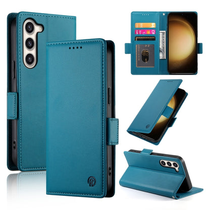 Side Buckle Magnetic Frosted Leather Phone Case, For Samsung Galaxy S23+ 5G, For Samsung Galaxy S23 5G, For Samsung Galaxy S21 FE 5G