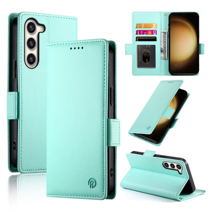 Side Buckle Magnetic Frosted Leather Phone Case, For Samsung Galaxy S23+ 5G, For Samsung Galaxy S23 5G, For Samsung Galaxy S21 FE 5G
