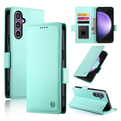 Side Buckle Magnetic Frosted Leather Phone Case, For Samsung Galaxy S24 5G, For Samsung Galaxy S23 FE 5G, For Samsung Galaxy S23 Ultra 5G