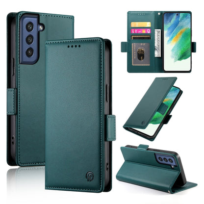 Side Buckle Magnetic Frosted Leather Phone Case, For Samsung Galaxy S23+ 5G, For Samsung Galaxy S23 5G, For Samsung Galaxy S21 FE 5G