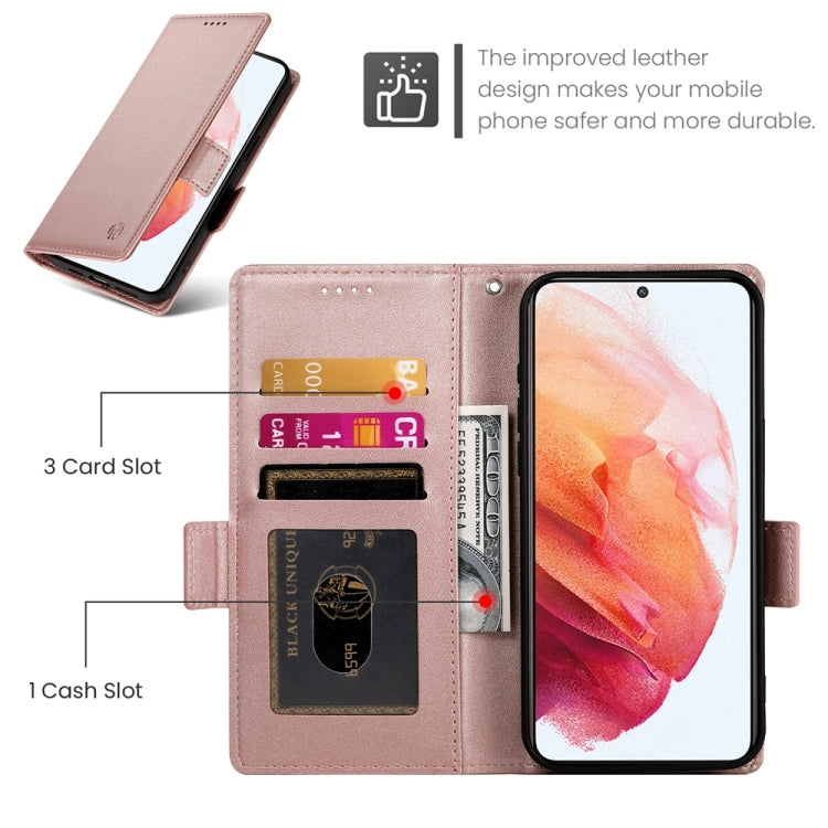 Side Buckle Magnetic Frosted Leather Phone Case, For Samsung Galaxy S21 5G, For Samsung Galaxy S20 FE 5G, For Samsung Galaxy S20 Ultra 5G