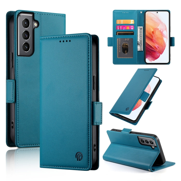 Side Buckle Magnetic Frosted Leather Phone Case, For Samsung Galaxy S21 5G, For Samsung Galaxy S20 FE 5G, For Samsung Galaxy S20 Ultra 5G