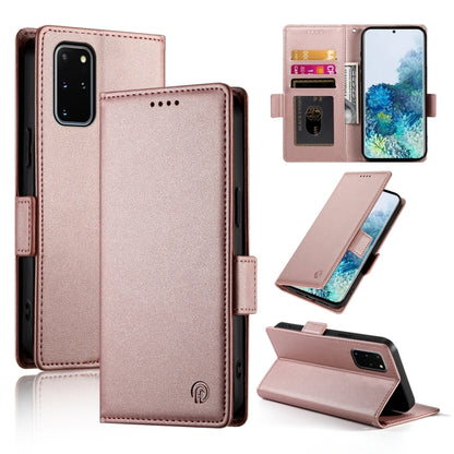 Side Buckle Magnetic Frosted Leather Phone Case, For Samsung Galaxy S20 FE 5G, For Samsung Galaxy S20 Ultra 5G, For Samsung Galaxy S20+ 5G