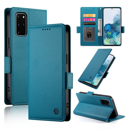 Side Buckle Magnetic Frosted Leather Phone Case, For Samsung Galaxy S20 FE 5G, For Samsung Galaxy S20 Ultra 5G, For Samsung Galaxy S20+ 5G