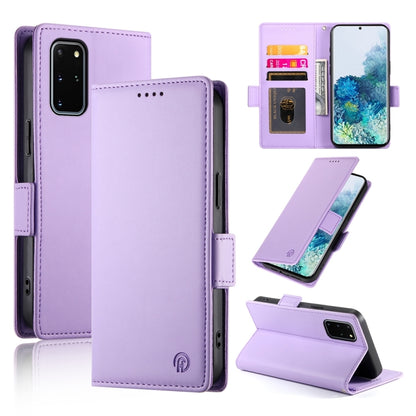 Side Buckle Magnetic Frosted Leather Phone Case, For Samsung Galaxy S20 FE 5G, For Samsung Galaxy S20 Ultra 5G, For Samsung Galaxy S20+ 5G