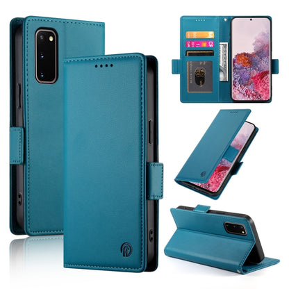 Side Buckle Magnetic Frosted Leather Phone Case, For Samsung Galaxy S20 5G, For Samsung Galaxy S10e, For Samsung Galaxy S10+