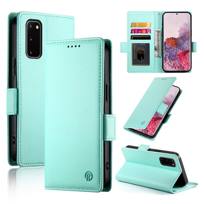 Side Buckle Magnetic Frosted Leather Phone Case, For Samsung Galaxy S20 5G, For Samsung Galaxy S10e, For Samsung Galaxy S10+