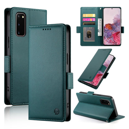 Side Buckle Magnetic Frosted Leather Phone Case, For Samsung Galaxy S20 5G, For Samsung Galaxy S10e, For Samsung Galaxy S10+