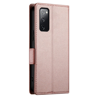 Side Buckle Magnetic Frosted Leather Phone Case, For Samsung Galaxy S20 FE 5G, For Samsung Galaxy S20 Ultra 5G, For Samsung Galaxy S20+ 5G