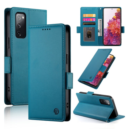 Side Buckle Magnetic Frosted Leather Phone Case, For Samsung Galaxy S20 FE 5G, For Samsung Galaxy S20 Ultra 5G, For Samsung Galaxy S20+ 5G