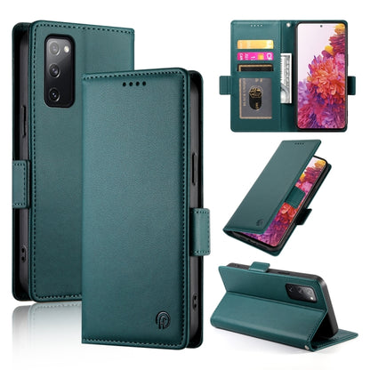 Side Buckle Magnetic Frosted Leather Phone Case, For Samsung Galaxy S20 FE 5G, For Samsung Galaxy S20 Ultra 5G, For Samsung Galaxy S20+ 5G