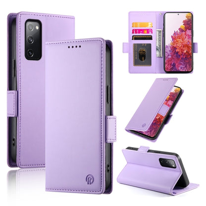 Side Buckle Magnetic Frosted Leather Phone Case, For Samsung Galaxy S20 FE 5G, For Samsung Galaxy S20 Ultra 5G, For Samsung Galaxy S20+ 5G