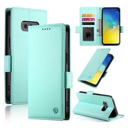 Side Buckle Magnetic Frosted Leather Phone Case, For Samsung Galaxy S20 5G, For Samsung Galaxy S10e, For Samsung Galaxy S10+