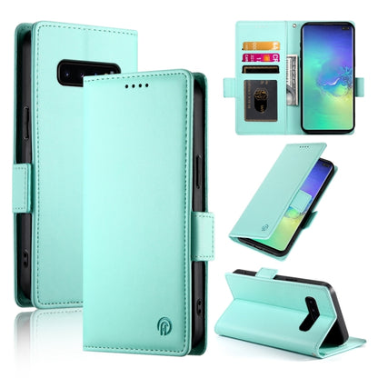 Side Buckle Magnetic Frosted Leather Phone Case, For Samsung Galaxy S20 5G, For Samsung Galaxy S10e, For Samsung Galaxy S10+