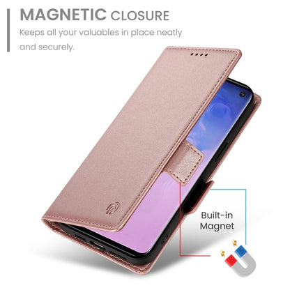 Side Buckle Magnetic Frosted Leather Phone Case, For Samsung Galaxy S10