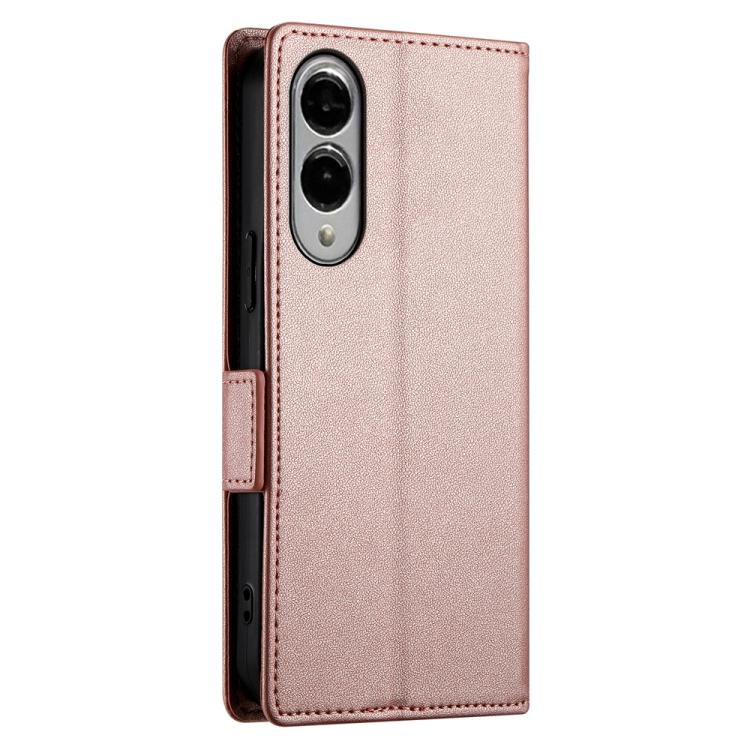 Side Buckle Magnetic Frosted Leather Phone Case, For Samsung Galaxy S25 Edge 5G, For Samsung Galaxy S25 5G, For Samsung Galaxy S25+ 5G
