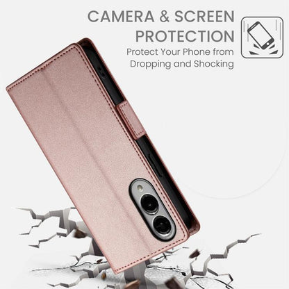 Side Buckle Magnetic Frosted Leather Phone Case, For Samsung Galaxy S25 Edge 5G, For Samsung Galaxy S25 5G, For Samsung Galaxy S25+ 5G