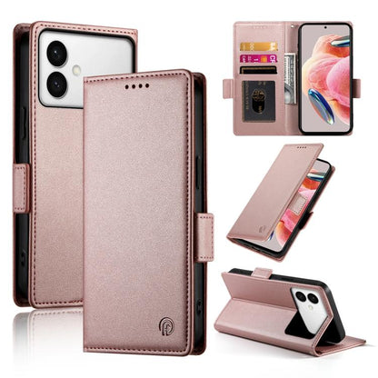 Side Buckle Magnetic Frosted Leather Phone Case, For Galaxy S26 FE 5G, For Samsung Galaxy S26+ 5G, For Samsung Galaxy S26 Edge 5G