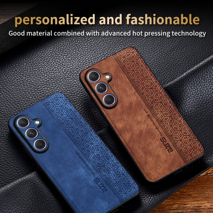 AZNS 3D Embossed Skin Feel Phone Case, For Samsung Galaxy S25+ 5G, For Samsung Galaxy S25 Ultra 5G, For Samsung Galaxy S24 FE 5G