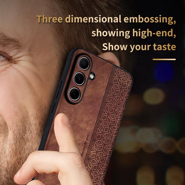 AZNS 3D Embossed Skin Feel Phone Case, For Galaxy S26 FE 5G, For Samsung Galaxy S25 FE 5G, For Samsung Galaxy S25 Edge 5G, For Samsung Galaxy S25 5G