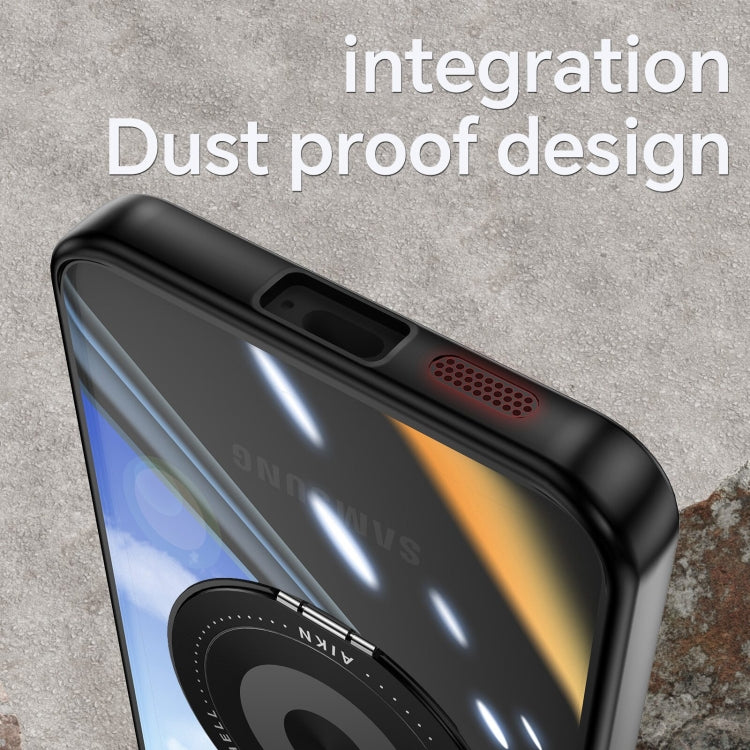 360 Holder MagSafe Acrylic Hybrid TPU Phone Case, For Samsung Galaxy S24+ 5G, For Samsung Galaxy S24 5G, For Samsung Galaxy S23 Ultra 5G, For Samsung Galaxy S23+ 5G