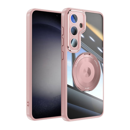 360 Holder MagSafe Acrylic Hybrid TPU Phone Case, For Samsung Galaxy S26+ 5G, For Samsung Galaxy S26 Ultra 5G, For Samsung Galaxy S26 5G, For Samsung Galaxy S25 5G