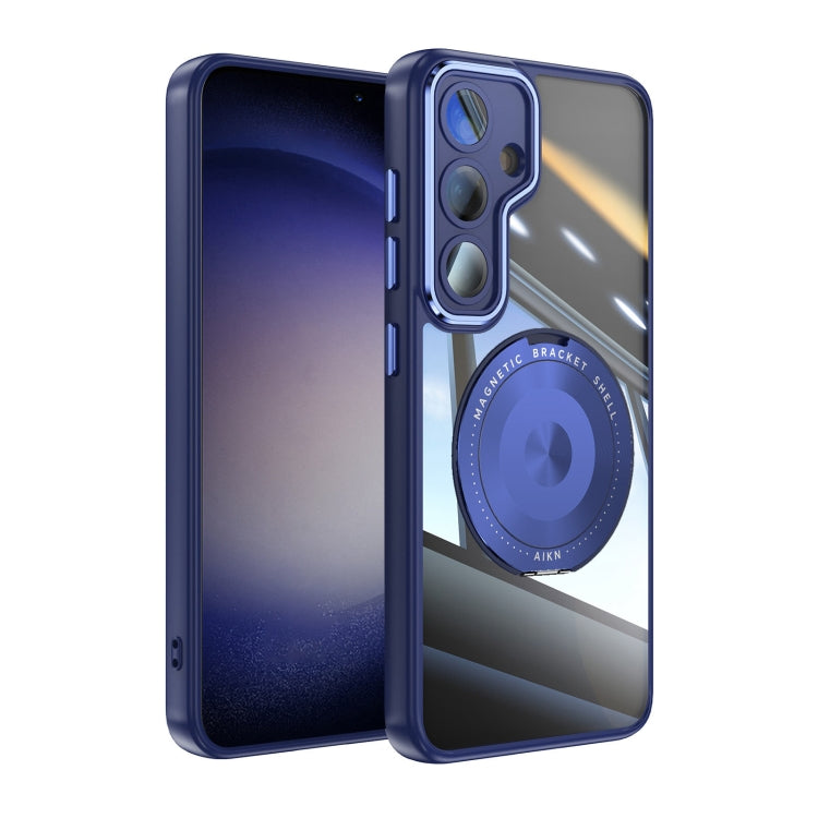 360 Holder MagSafe Acrylic Hybrid TPU Phone Case, For Samsung Galaxy S26+ 5G, For Samsung Galaxy S26 Ultra 5G, For Samsung Galaxy S26 5G, For Samsung Galaxy S25 5G
