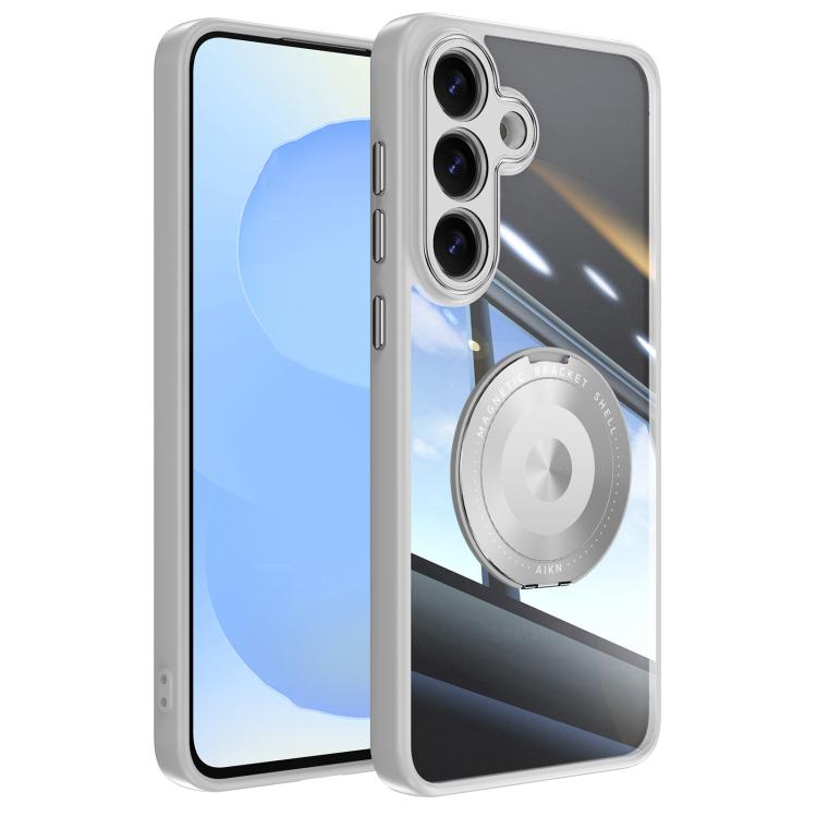 360 Holder MagSafe Acrylic Hybrid TPU Phone Case, For Samsung Galaxy S26+ 5G, For Samsung Galaxy S26 Ultra 5G, For Samsung Galaxy S26 5G, For Samsung Galaxy S25 5G