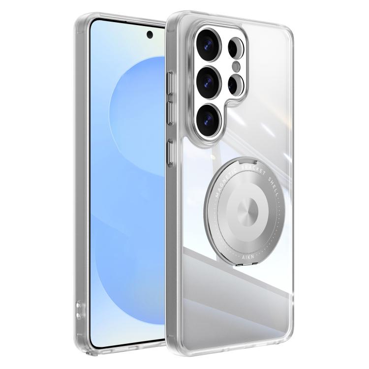 360 Holder MagSafe Acrylic Hybrid TPU Phone Case, For Samsung Galaxy S26+ 5G, For Samsung Galaxy S26 Ultra 5G, For Samsung Galaxy S26 5G, For Samsung Galaxy S25 5G