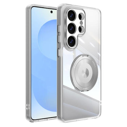 360 Holder MagSafe Acrylic Hybrid TPU Phone Case, For Samsung Galaxy S26+ 5G, For Samsung Galaxy S26 Ultra 5G, For Samsung Galaxy S26 5G, For Samsung Galaxy S25 5G