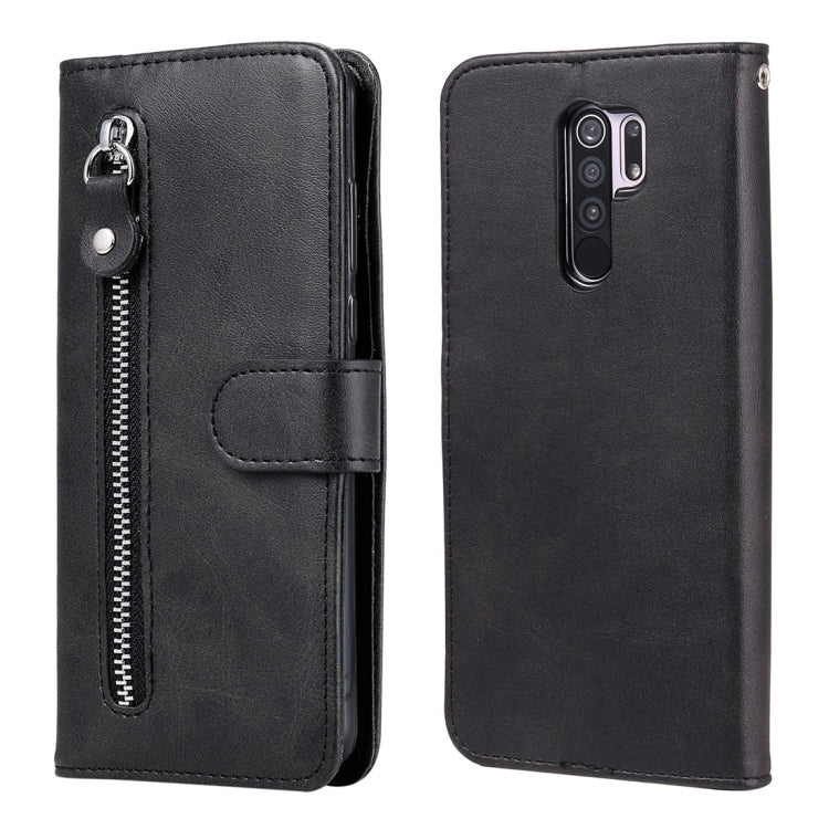 Fashion Calf Texture Zipper Horizontal Flip Leather Case with Holder & Card Slots & Wallet Function, For Xiaomi Redmi 9, For Sony Xperia 10 II, For Sony Xperia L4