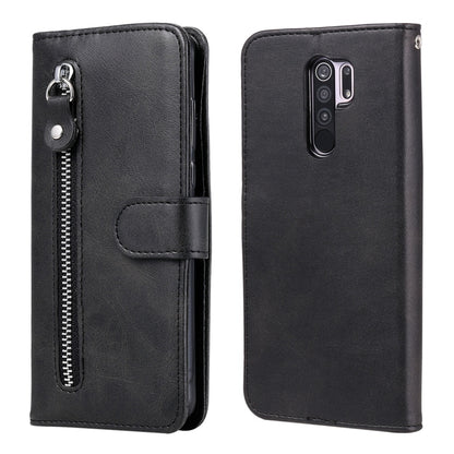 Fashion Calf Texture Zipper Horizontal Flip Leather Case with Holder & Card Slots & Wallet Function, For Xiaomi Redmi 9, For Sony Xperia 10 II, For Sony Xperia L4