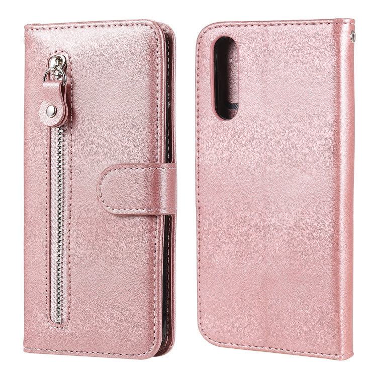 Fashion Calf Texture Zipper Horizontal Flip Leather Case with Holder & Card Slots & Wallet Function, For Xiaomi Redmi 9, For Sony Xperia 10 II, For Sony Xperia L4