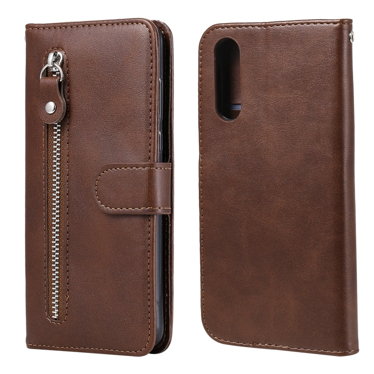 Fashion Calf Texture Zipper Horizontal Flip Leather Case with Holder & Card Slots & Wallet Function, For Xiaomi Redmi 9, For Sony Xperia 10 II, For Sony Xperia L4