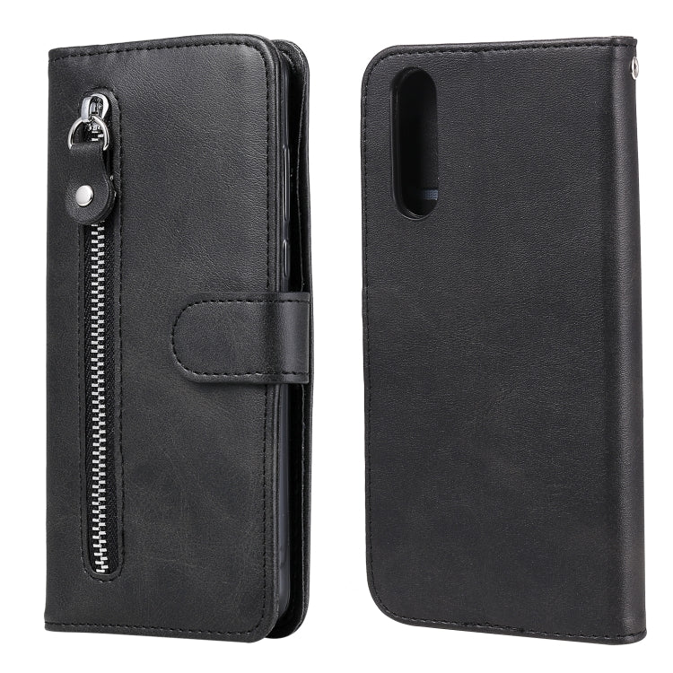 Fashion Calf Texture Zipper Horizontal Flip Leather Case with Holder & Card Slots & Wallet Function, For Xiaomi Redmi 9, For Sony Xperia 10 II, For Sony Xperia L4