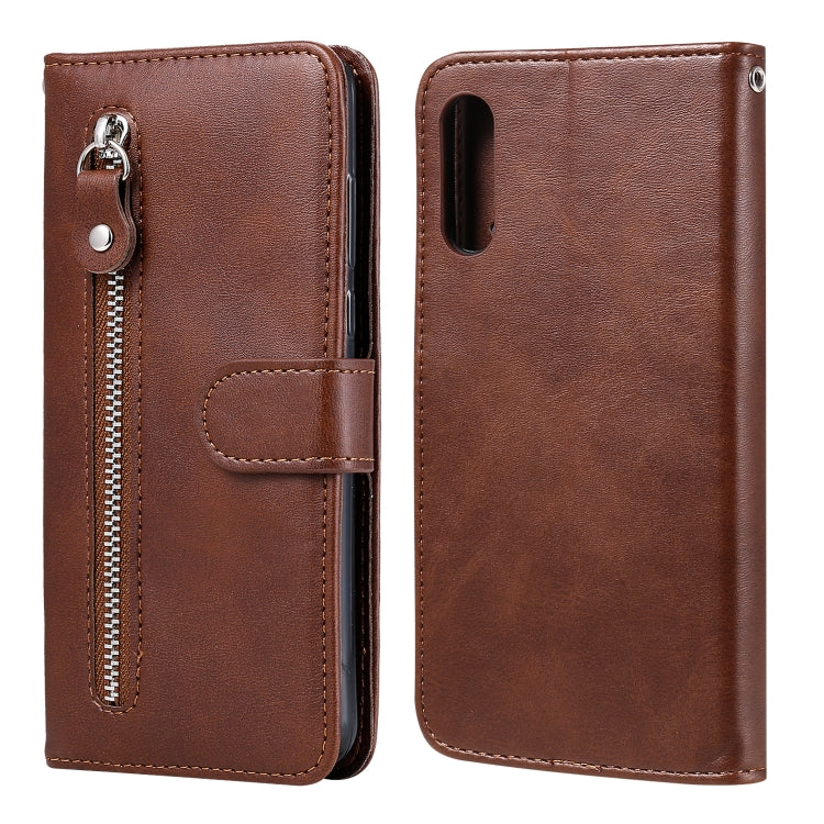 Fashion Calf Texture Zipper Horizontal Flip Leather Case with Holder & Card Slots & Wallet Function, For Xiaomi Redmi 9, For Sony Xperia 10 II, For Sony Xperia L4