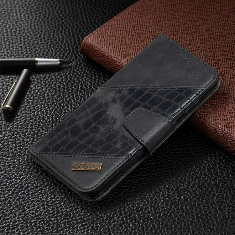 Matching Color Crocodile Texture Horizontal Flip PU Leather Case with Wallet & Holder & Card Slots, For Samsung Galaxy S20+