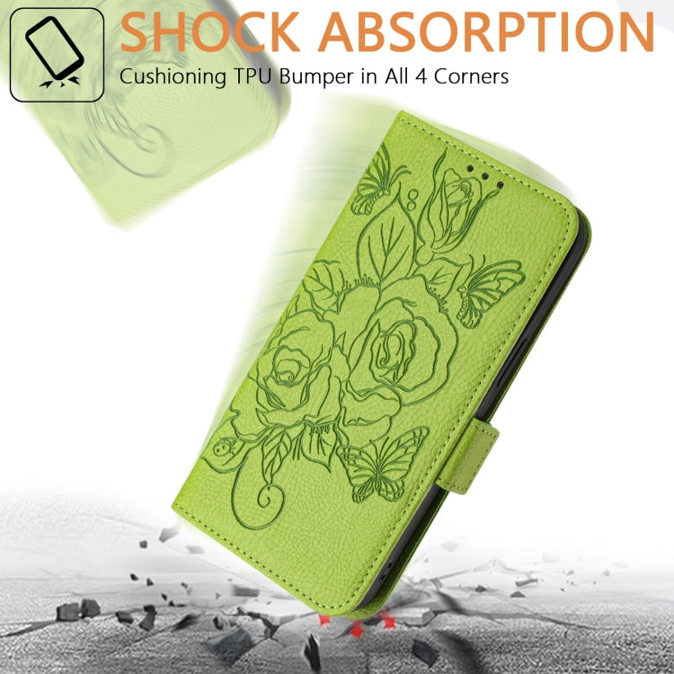 Embossed Rose RFID Anti-theft Leather Phone Case, For Realme C67 4G Global, For Realme 11 5G Global / 11X 5G, For Realme C67 5G Indian / Narzo 60X 5G, For Realme 11 4G Global