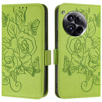 Embossed Rose RFID Anti-theft Leather Phone Case, For OnePlus 12 5G, For OnePlus Nord CE3 5G, For OnePlus Nord CE3 Lite 5G / Nord N30, For OnePlus Ace 2V / Nord 3