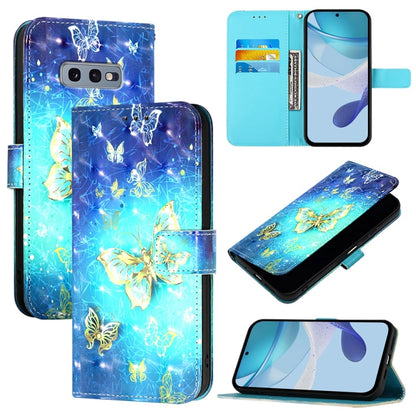 3D Painting Horizontal Flip Leather Phone Case, For Samsung Galaxy S24 FE 5G, For Samsung Galaxy S10e, For Samsung Galaxy S10+