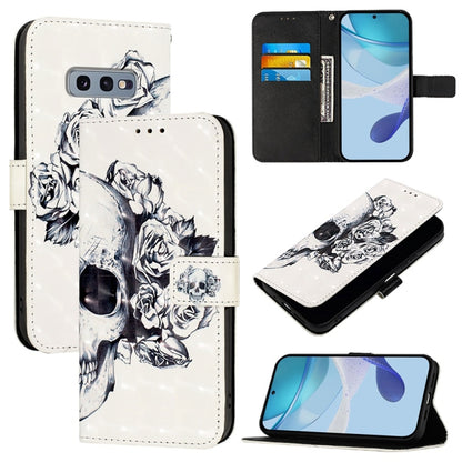 3D Painting Horizontal Flip Leather Phone Case, For Samsung Galaxy S24 FE 5G, For Samsung Galaxy S10e, For Samsung Galaxy S10+
