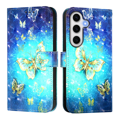 3D Painting Horizontal Flip Leather Phone Case, For Samsung Galaxy S24 FE 5G, For Samsung Galaxy S10e, For Samsung Galaxy S10+