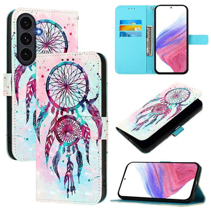 3D Painting Horizontal Flip Leather Phone Case, For Galaxy S26 FE 5G, For Samsung Galaxy S26+ 5G, For Samsung Galaxy S25 Edge 5G
