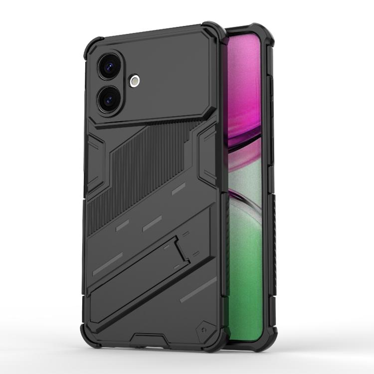 Punk Armor 2 in 1 PC + TPU Shockproof Phone Case with Invisible Holder, For Samsung Galaxy S26+ 5G, For Samsung Galaxy S26 Edge 5G, For Samsung Galaxy S26 Ultra 5G