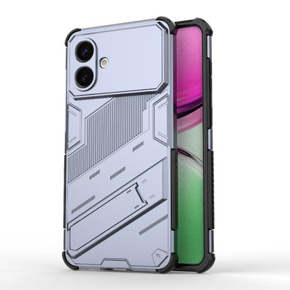 Punk Armor 2 in 1 PC + TPU Shockproof Phone Case with Invisible Holder, For Samsung Galaxy S26+ 5G, For Samsung Galaxy S26 Edge 5G, For Samsung Galaxy S26 Ultra 5G