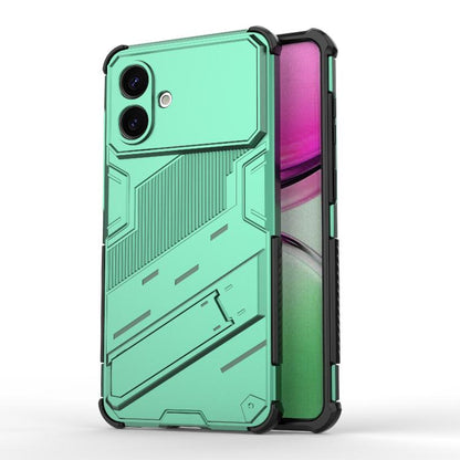 Punk Armor 2 in 1 PC + TPU Shockproof Phone Case with Invisible Holder, For Samsung Galaxy S26+ 5G, For Samsung Galaxy S26 Edge 5G, For Samsung Galaxy S26 Ultra 5G