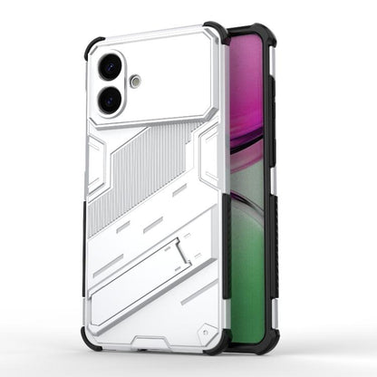 Punk Armor 2 in 1 PC + TPU Shockproof Phone Case with Invisible Holder, For Samsung Galaxy S26+ 5G, For Samsung Galaxy S26 Edge 5G, For Samsung Galaxy S26 Ultra 5G